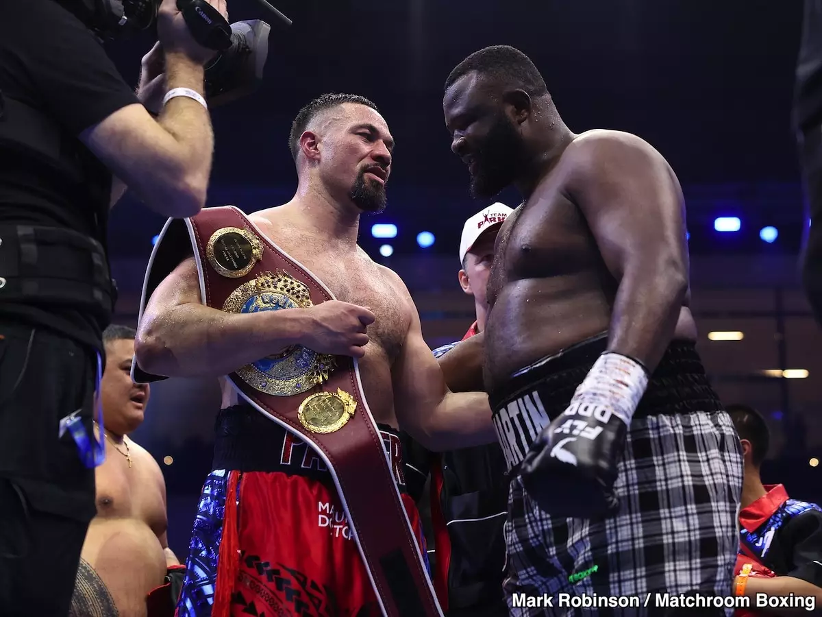 The Underdog’s Ambition: Martin Bakole Eyes Redemption Against Joseph Parker