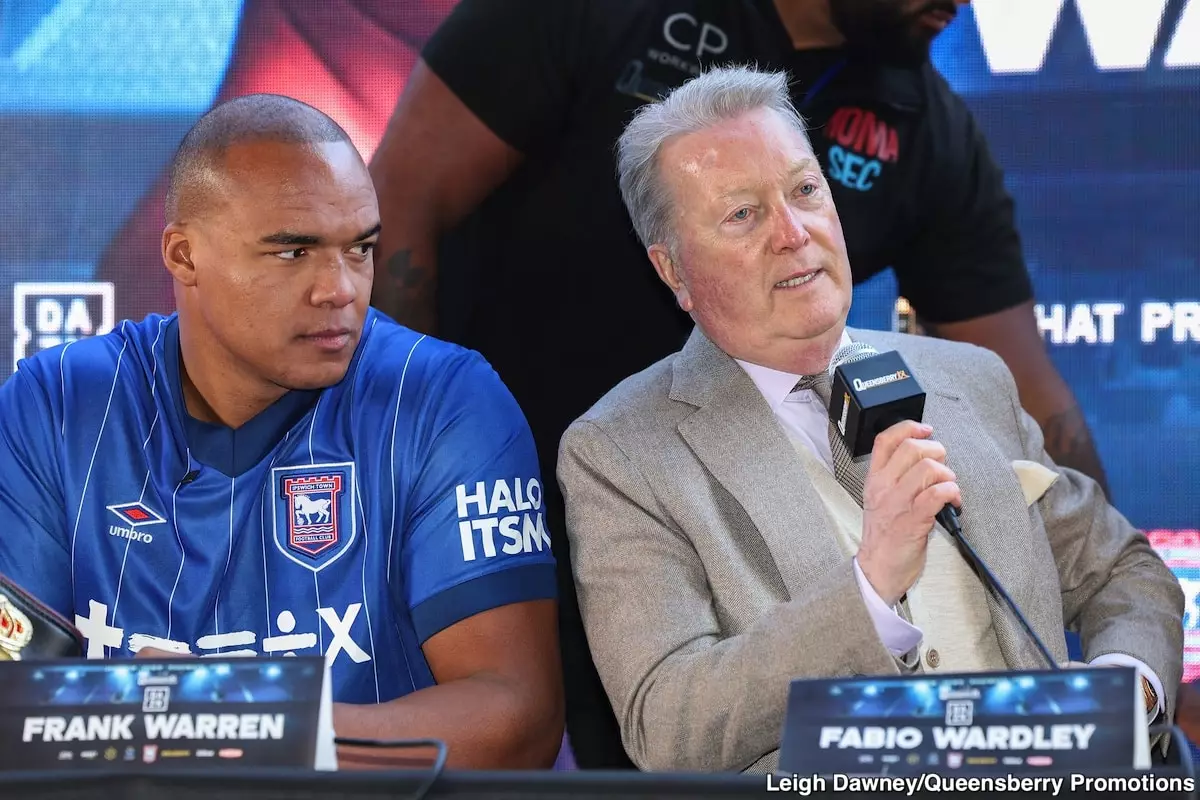 The Thrilling Showdown: Wardley vs. Huni Promises Heavyweight Glory