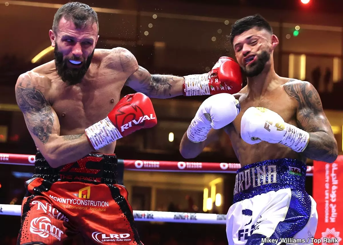 Explosive Showdown: Wood vs. Cacace – A Battle for the Ages