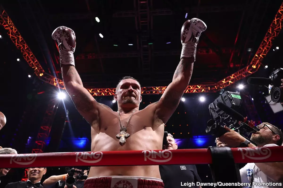 Unleashing the Potential: Why Oleksandr Usyk Could Redefine the Legacy of Heavyweight Greatness